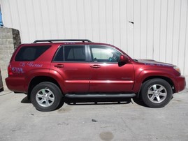 2008 TOYOTA 4RUNNER SR5 BURGUNDY 4.0L AT 2WD Z17896